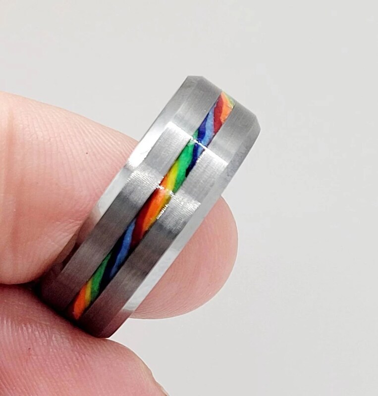 Lgbtq wedding bands deals